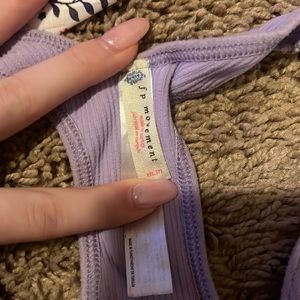 Free People Movement Free Throw Crop Bra Top